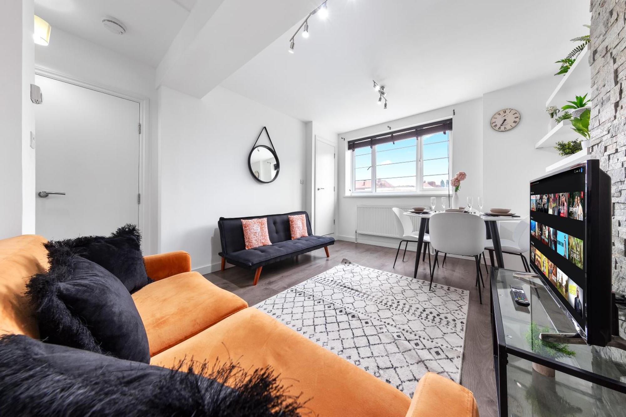 Central London Two Bedroom Serviced Apartment - Nine Elms Luxury Stay - Vauxhall & Westminster Eksteriør billede
