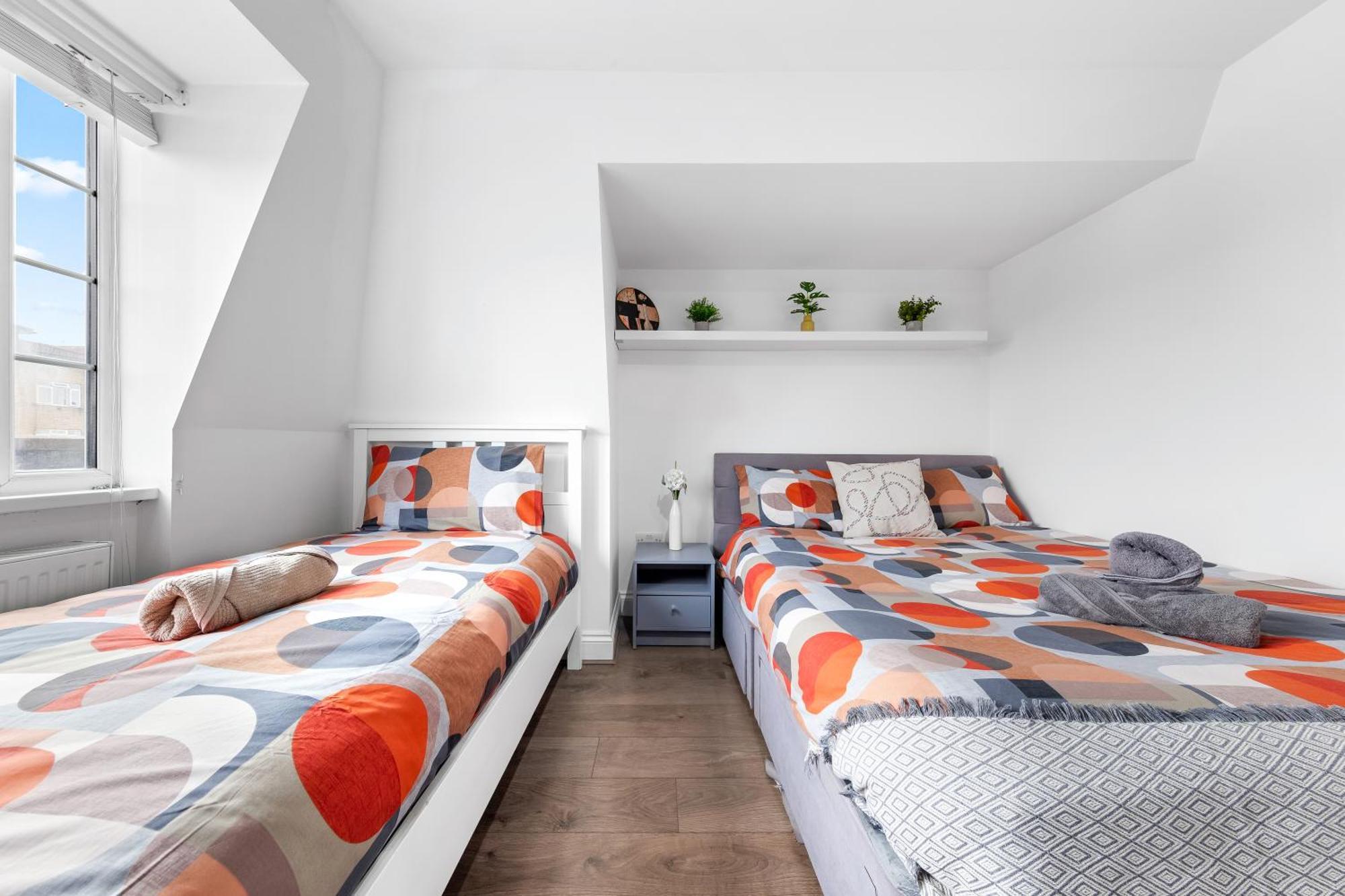 Central London Two Bedroom Serviced Apartment - Nine Elms Luxury Stay - Vauxhall & Westminster Eksteriør billede