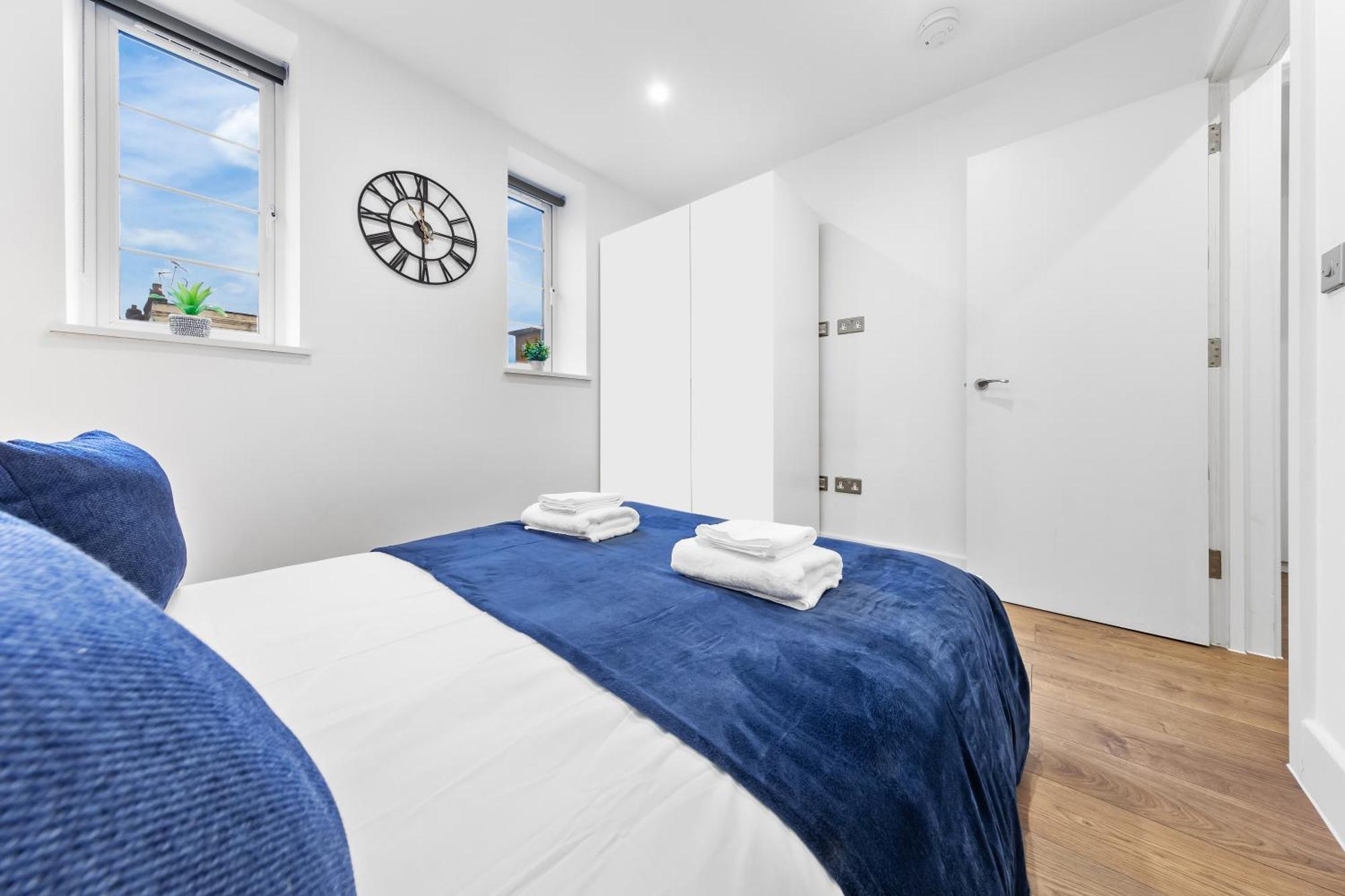 Central London Two Bedroom Serviced Apartment - Nine Elms Luxury Stay - Vauxhall & Westminster Eksteriør billede