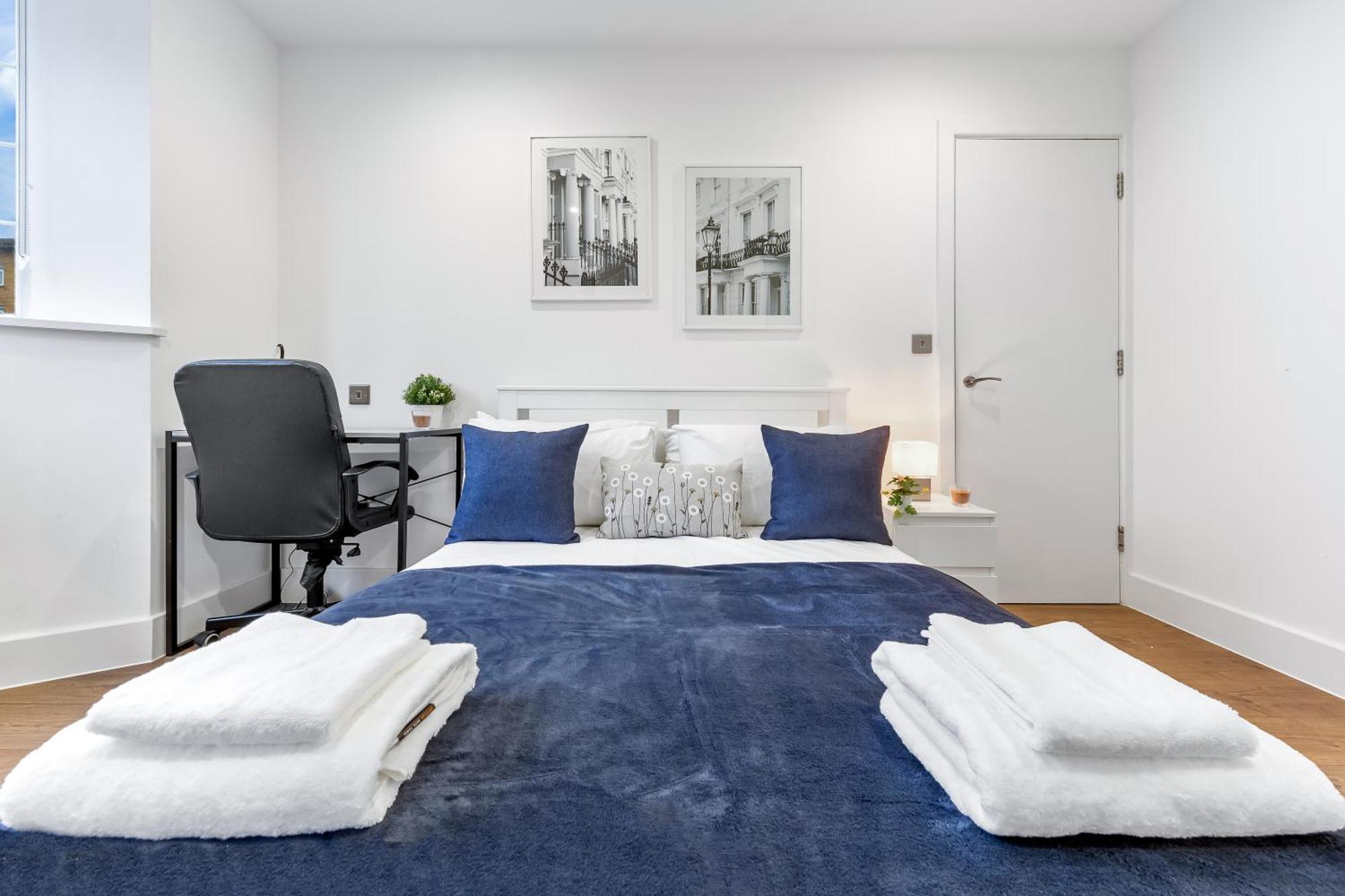 Central London Two Bedroom Serviced Apartment - Nine Elms Luxury Stay - Vauxhall & Westminster Eksteriør billede