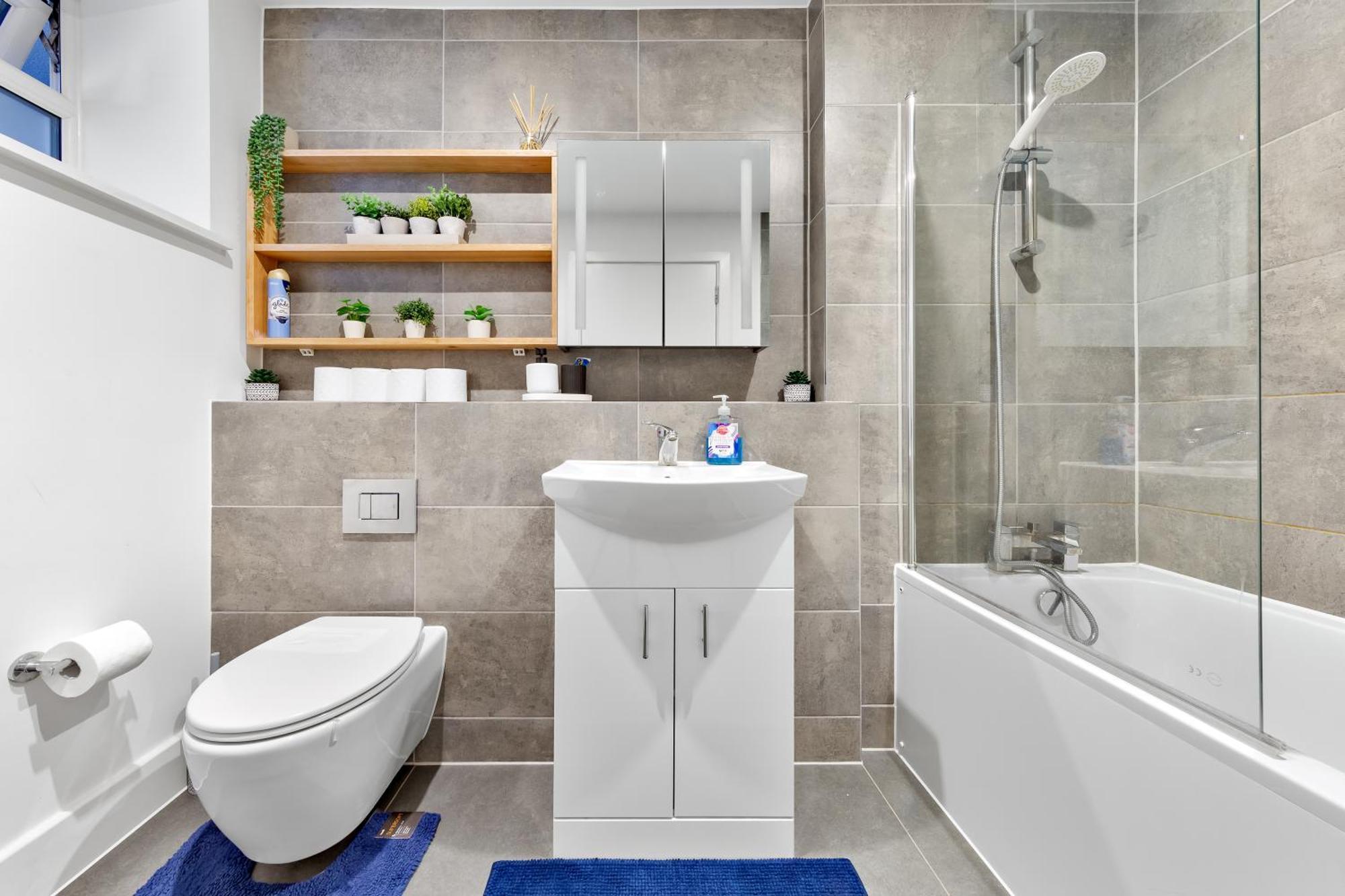 Central London Two Bedroom Serviced Apartment - Nine Elms Luxury Stay - Vauxhall & Westminster Eksteriør billede